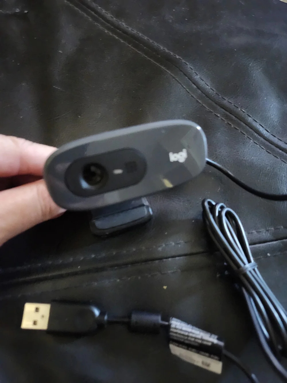 Logitech Webcam-  External, USB connector